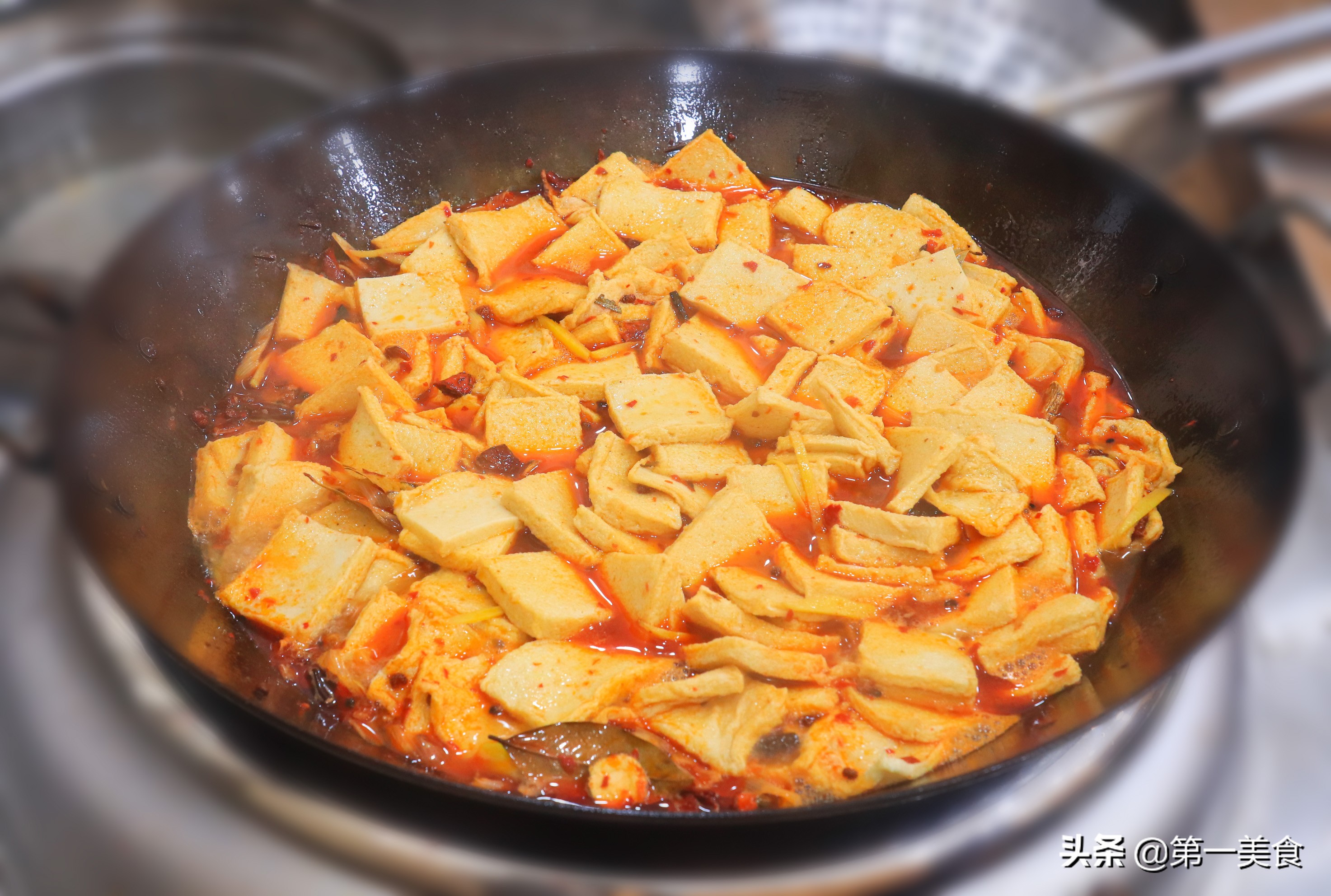 厨师教你家常豆腐的做法,千叶豆腐的做法视频厨师长