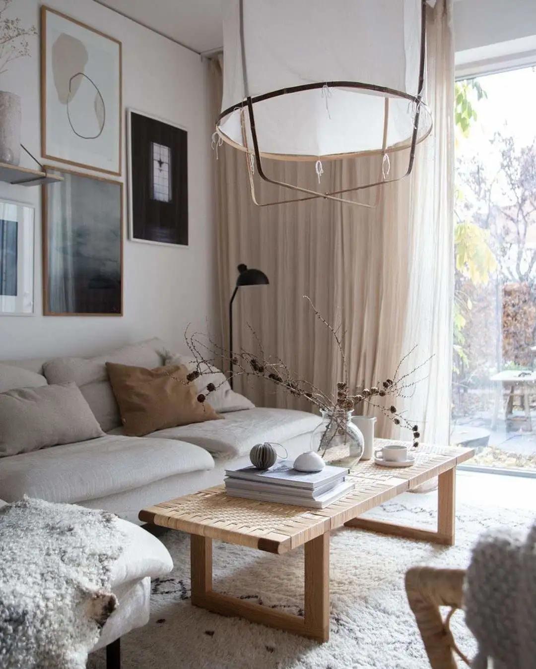 北欧家居博主,北欧网红ins风客厅