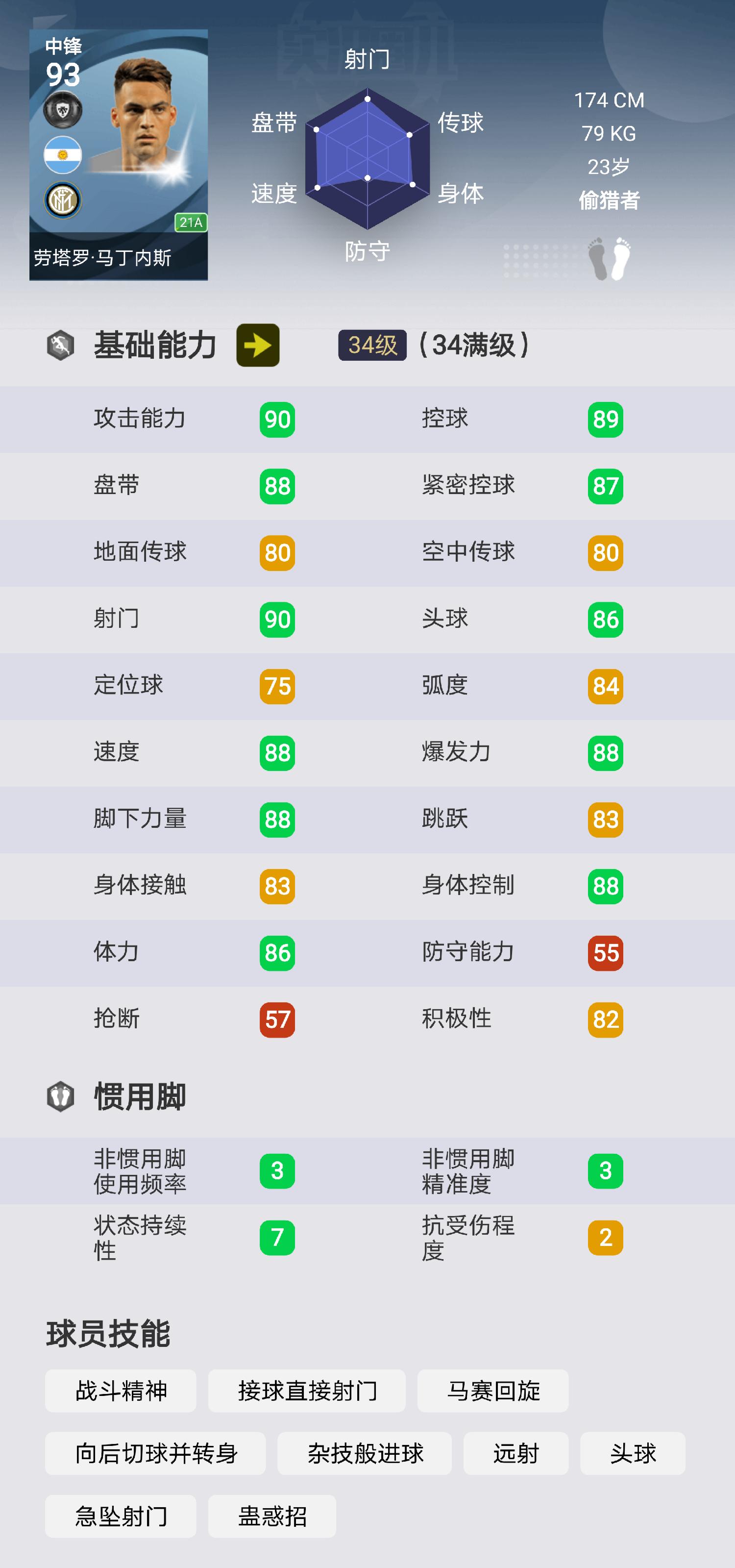 实况足球升黑中锋推荐,实况足球升黑球员