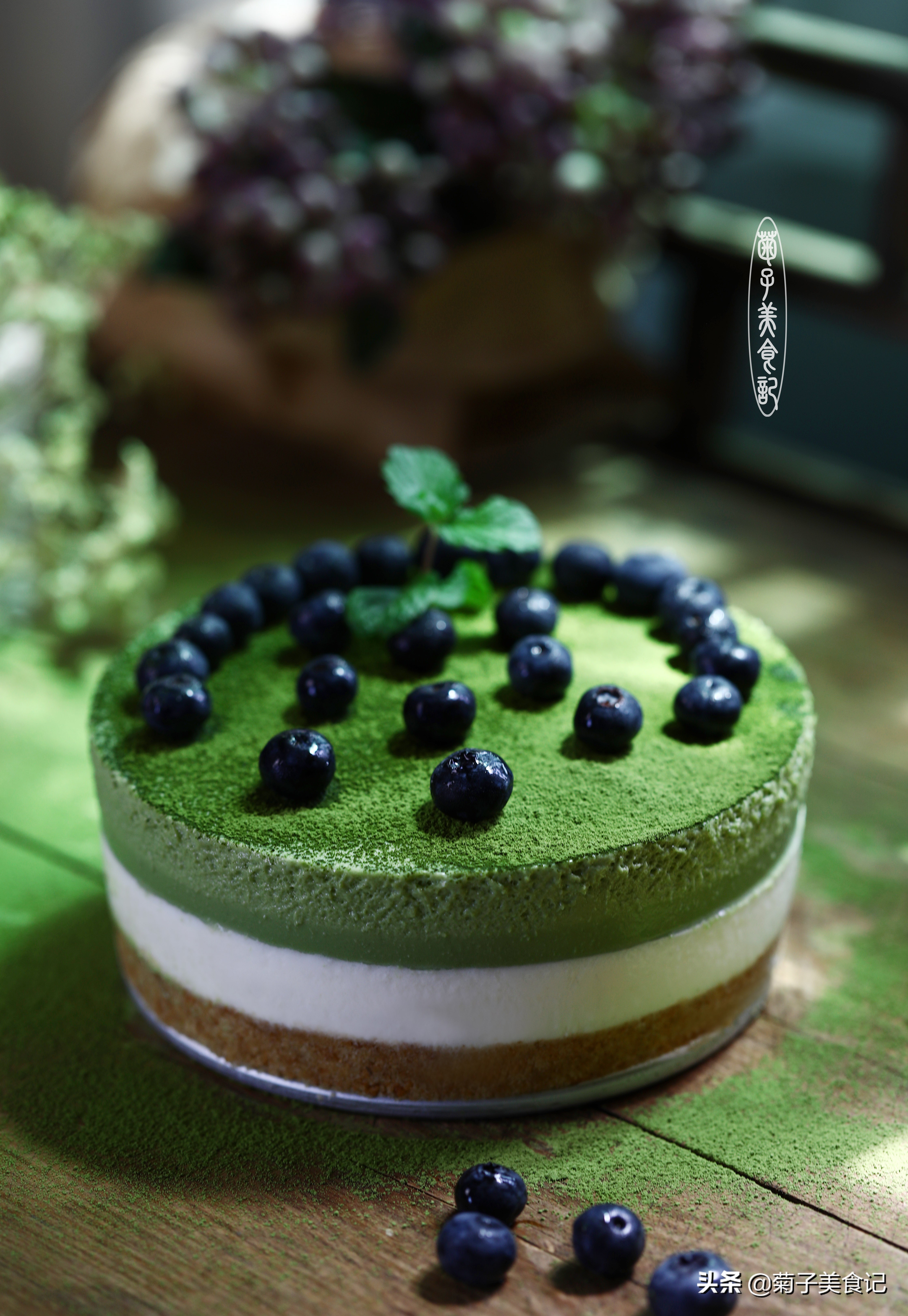 美味的巧克力抹茶慕斯蛋糕,如何做好看又好吃的抹茶慕斯