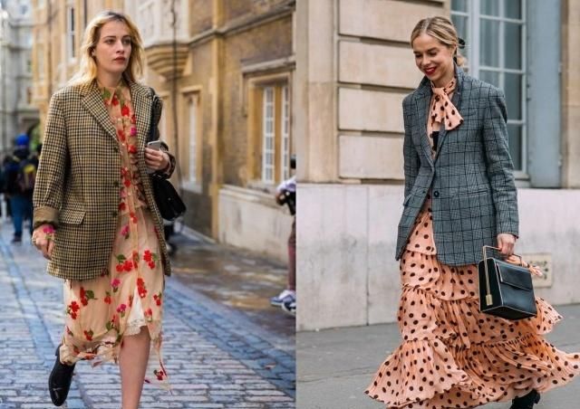 春季中长款西装外套搭配,休闲长款西装外套怎么搭配好看