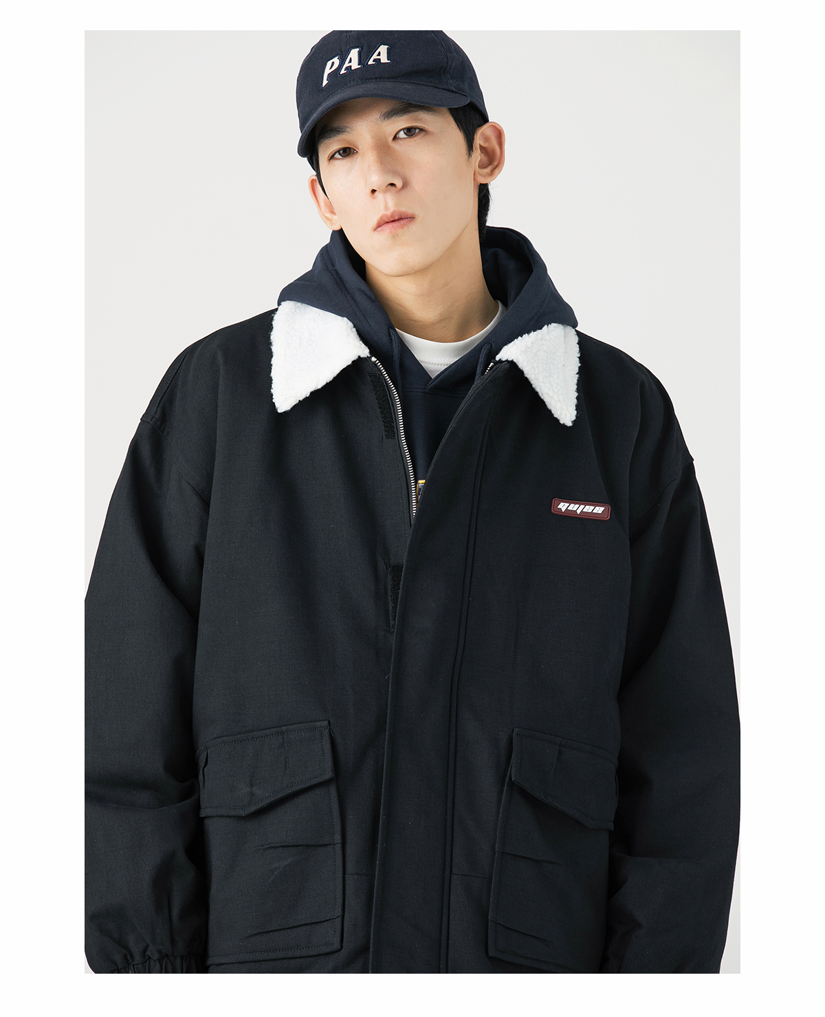 “上深下浅”的穿法，要避免头重脚轻