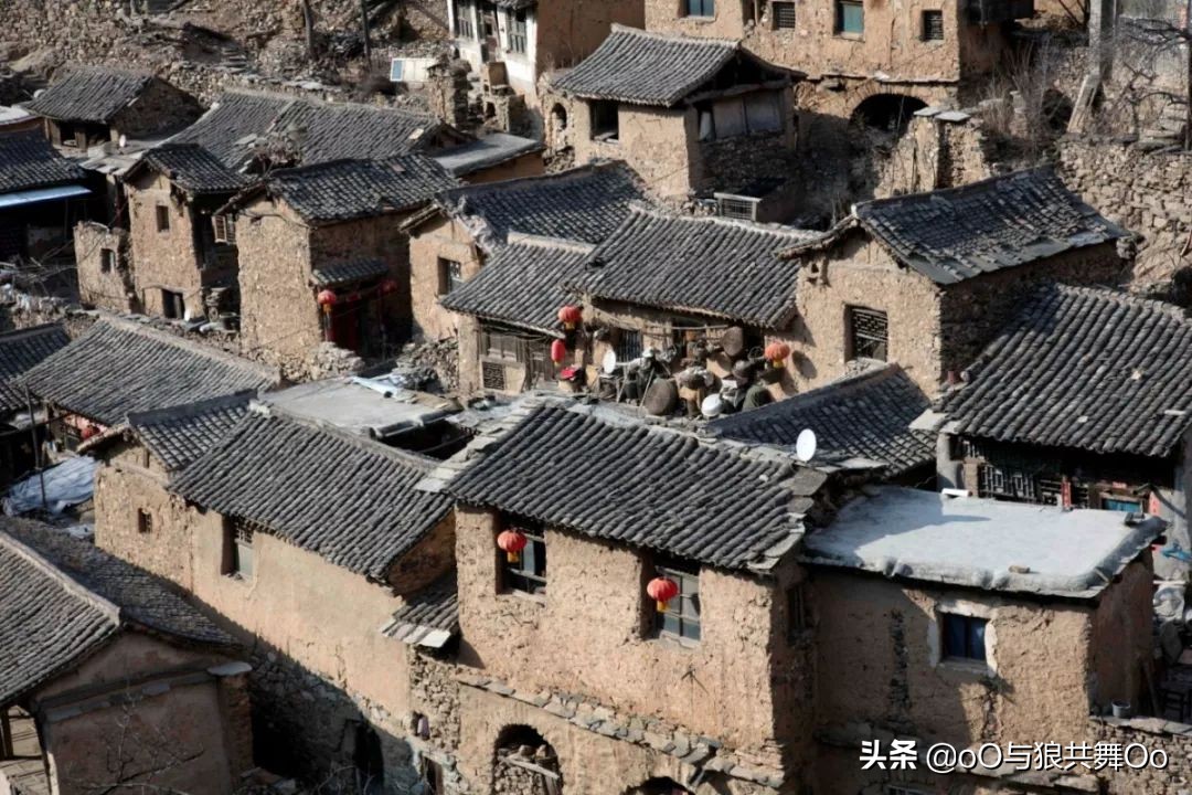 盂县大汖古村最近视频,盂县大汖古村落