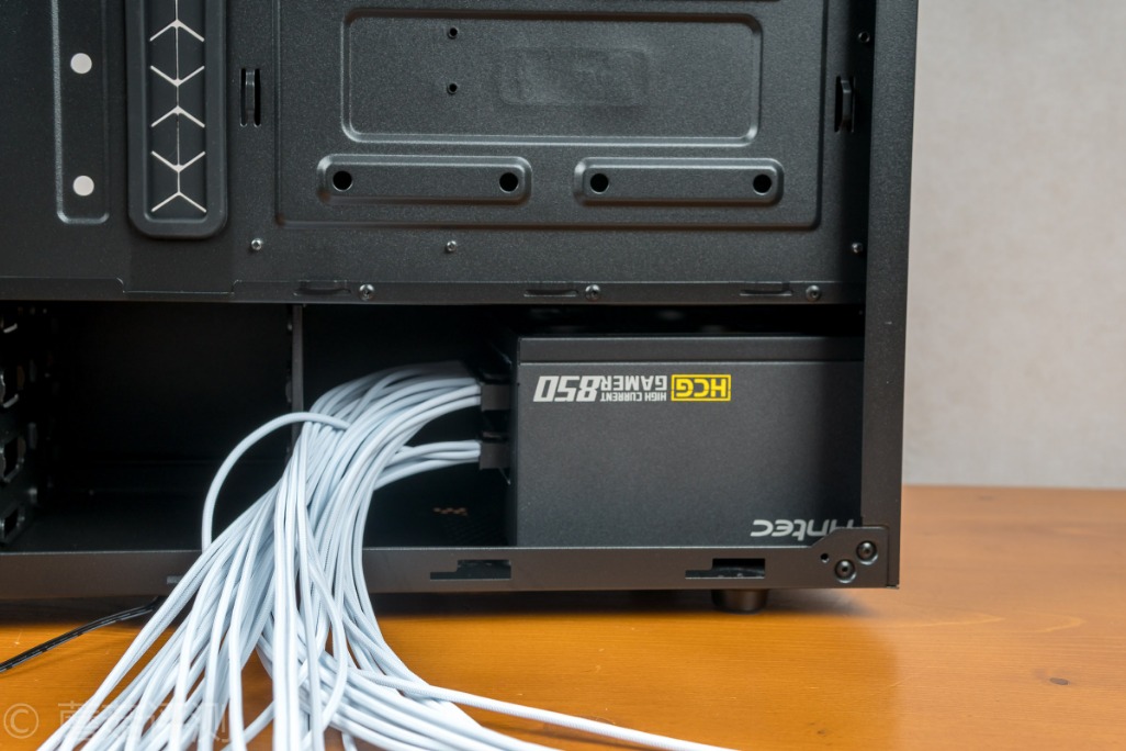 电源模组装机走线,全模组电源电脑装机走线教程