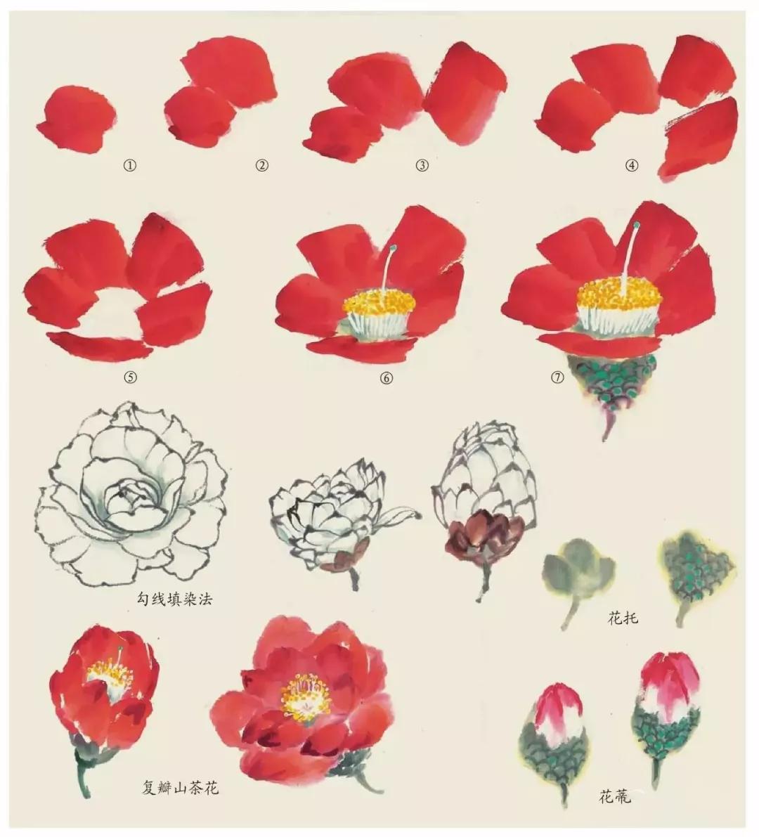 国画春景花鸟图,正是春天好风景