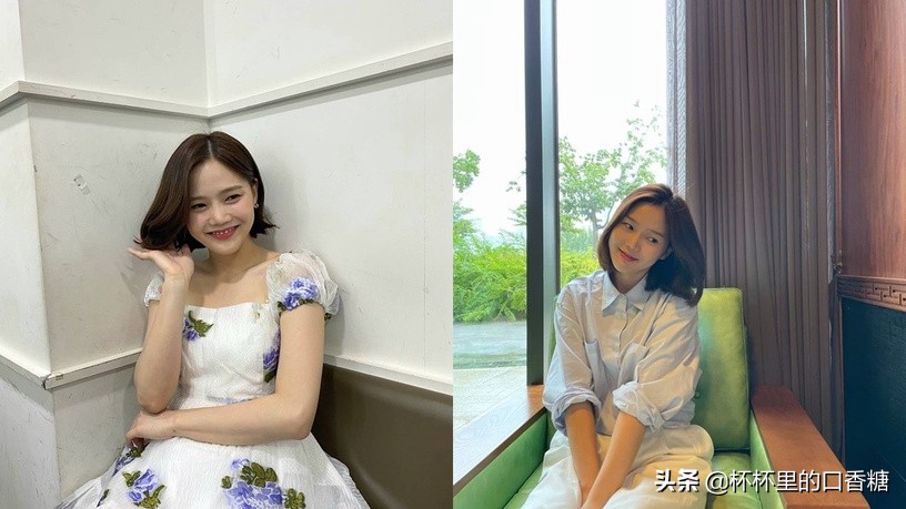 韩国金高银短发神仙颜值,韩国金高银短发