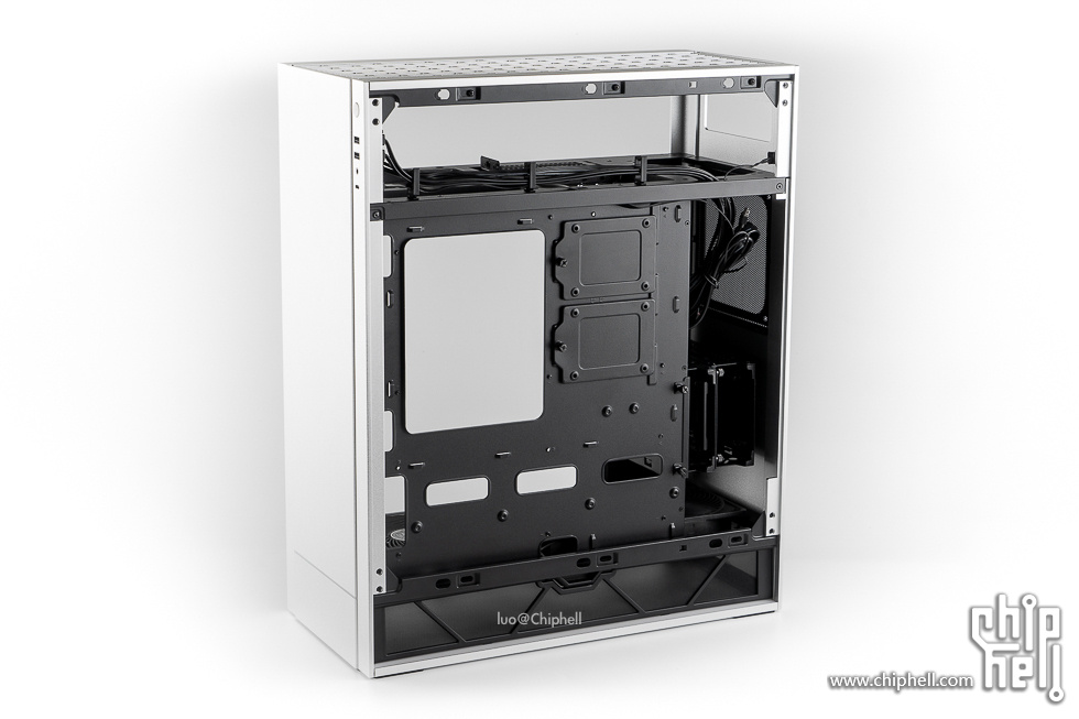 银欣altag1m机箱温度,银欣h1垂直风道机箱