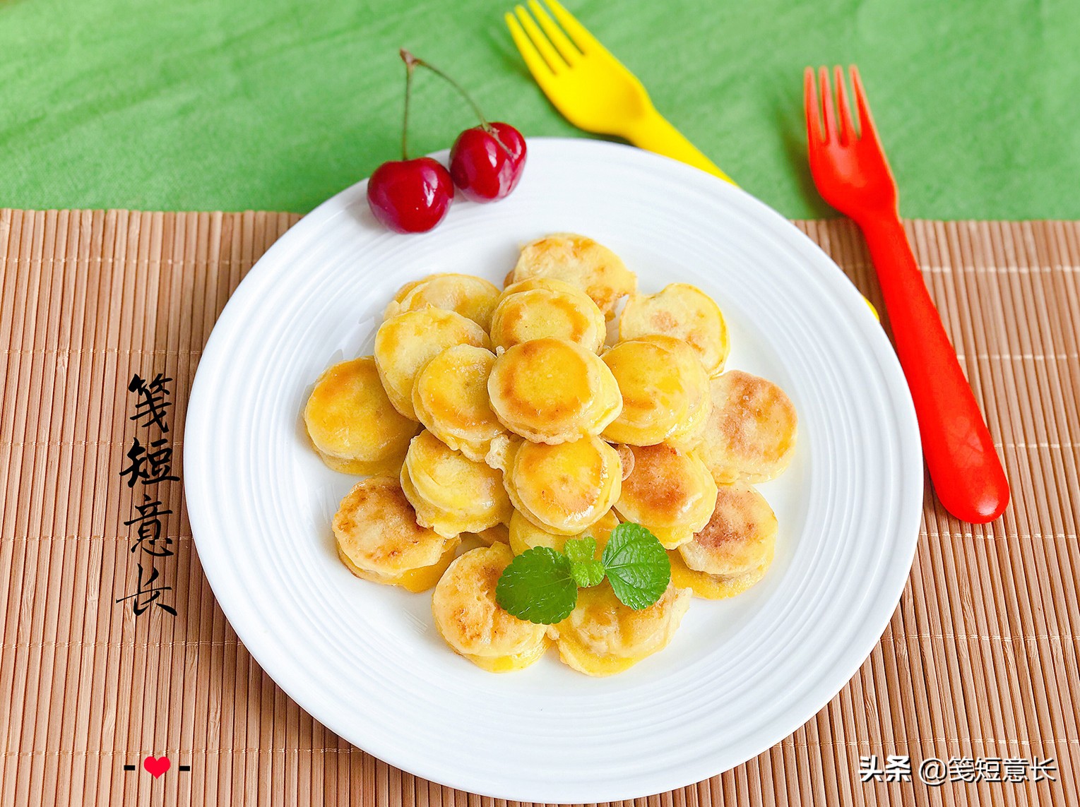 香蕉饼简单摆摊,如何制作香蕉饼不用一滴水一滴油
