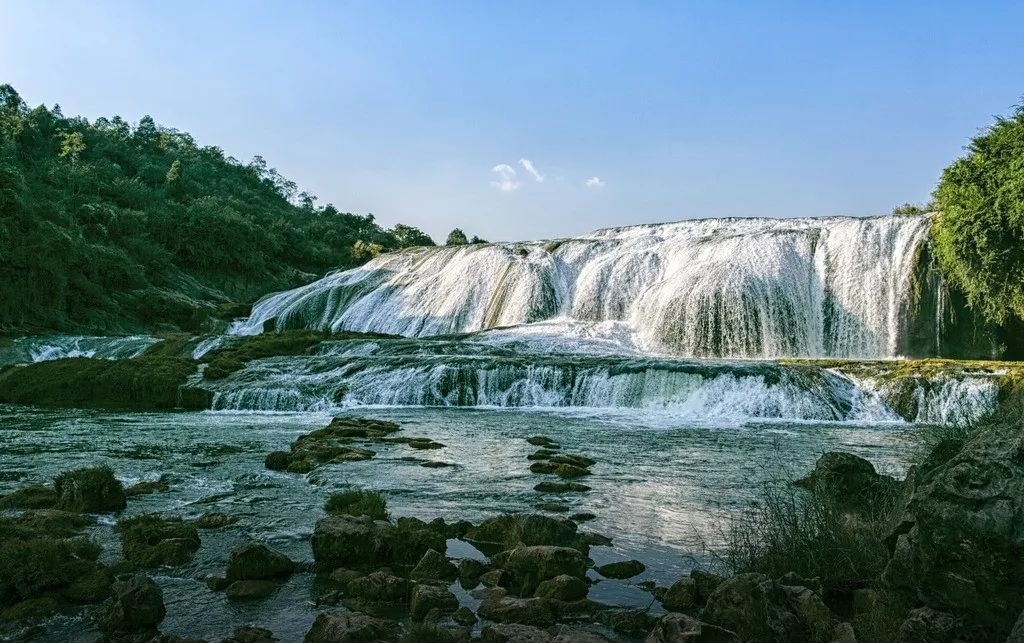 西游记的取景地贵州黄果树瀑布,西游记拍摄景点黄果树瀑布