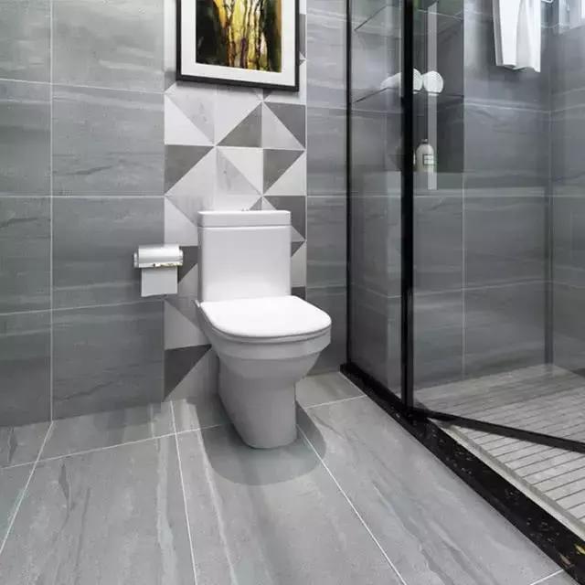 地面深灰色装修风格,装修灰色地面风格效果图