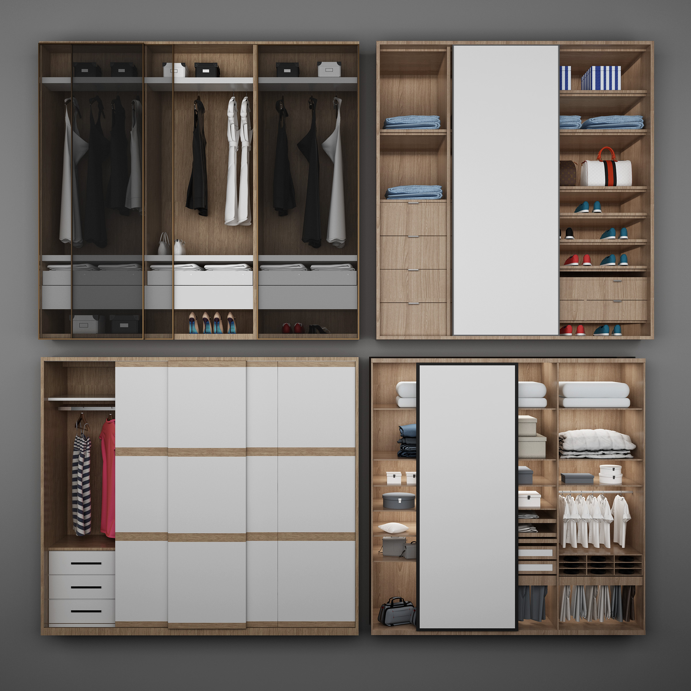 夏秋季节换季衣物收纳,秋冬换季衣物