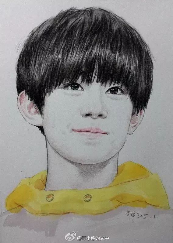 比起打印画,美院毕业的他,笔下这种彩铅水彩画才好看哭了~