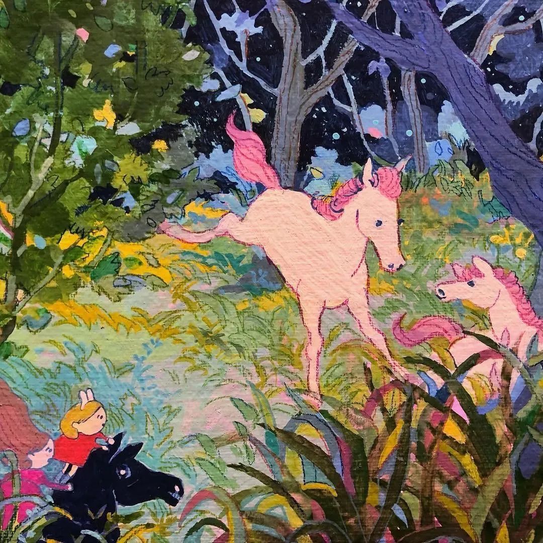 好看插画背景图,好看插画设计图片