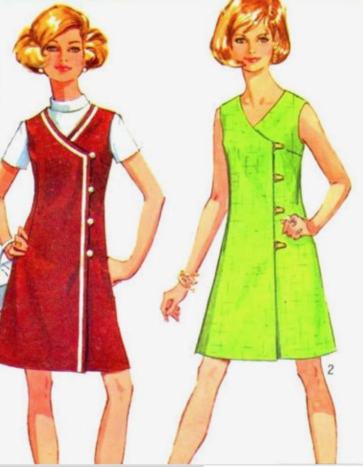 1960s鑻卞浗鏃跺皻,绾㈣壊濂楄鍏崄骞翠唬