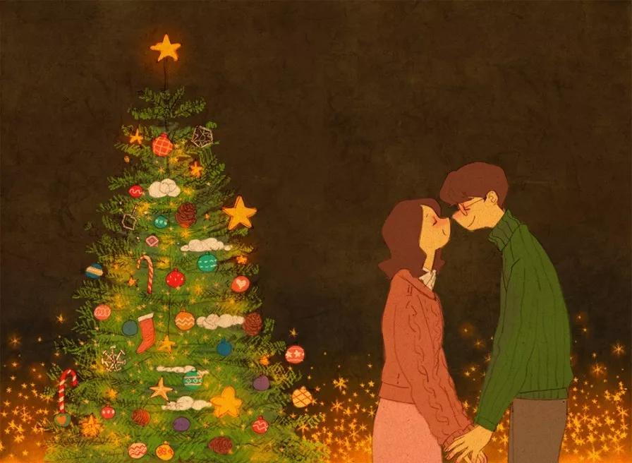 这些画也太甜了吧!!!看完只想谈!恋!爱