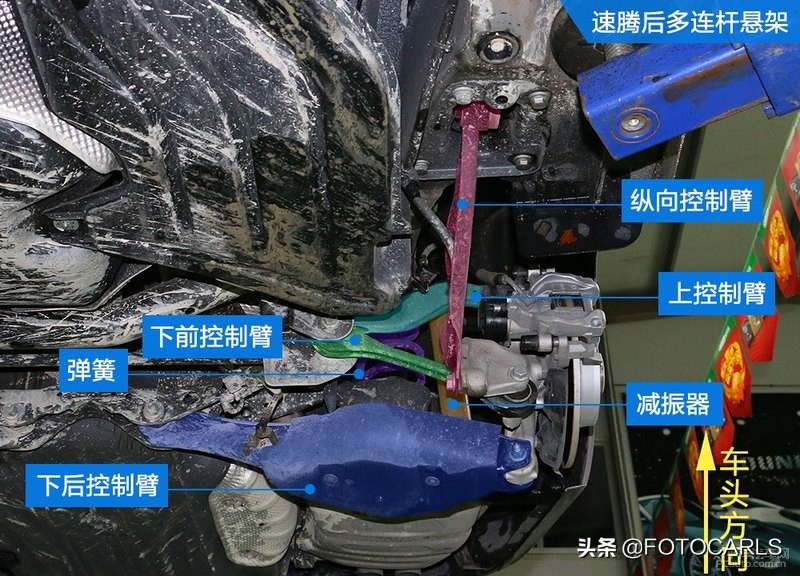 2017款大众速腾底盘解析,2018款速腾底盘对比新速腾底盘