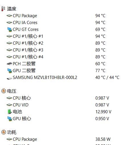 联想拯救者y7000p如何看温度,联想拯救者y7000p温度多少正常
