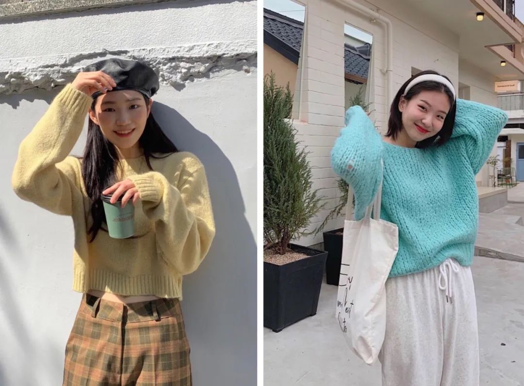 没有什么比羽绒更温暖,同样是温暖感十足的毛衣