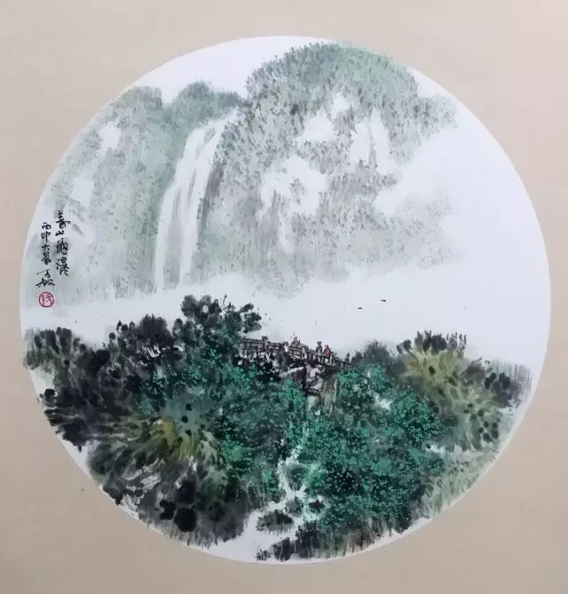 妙笔舞鹅池丹青绘山水