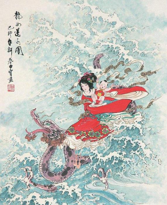 龙女下凡简述什么故事,龙女下凡真实故事