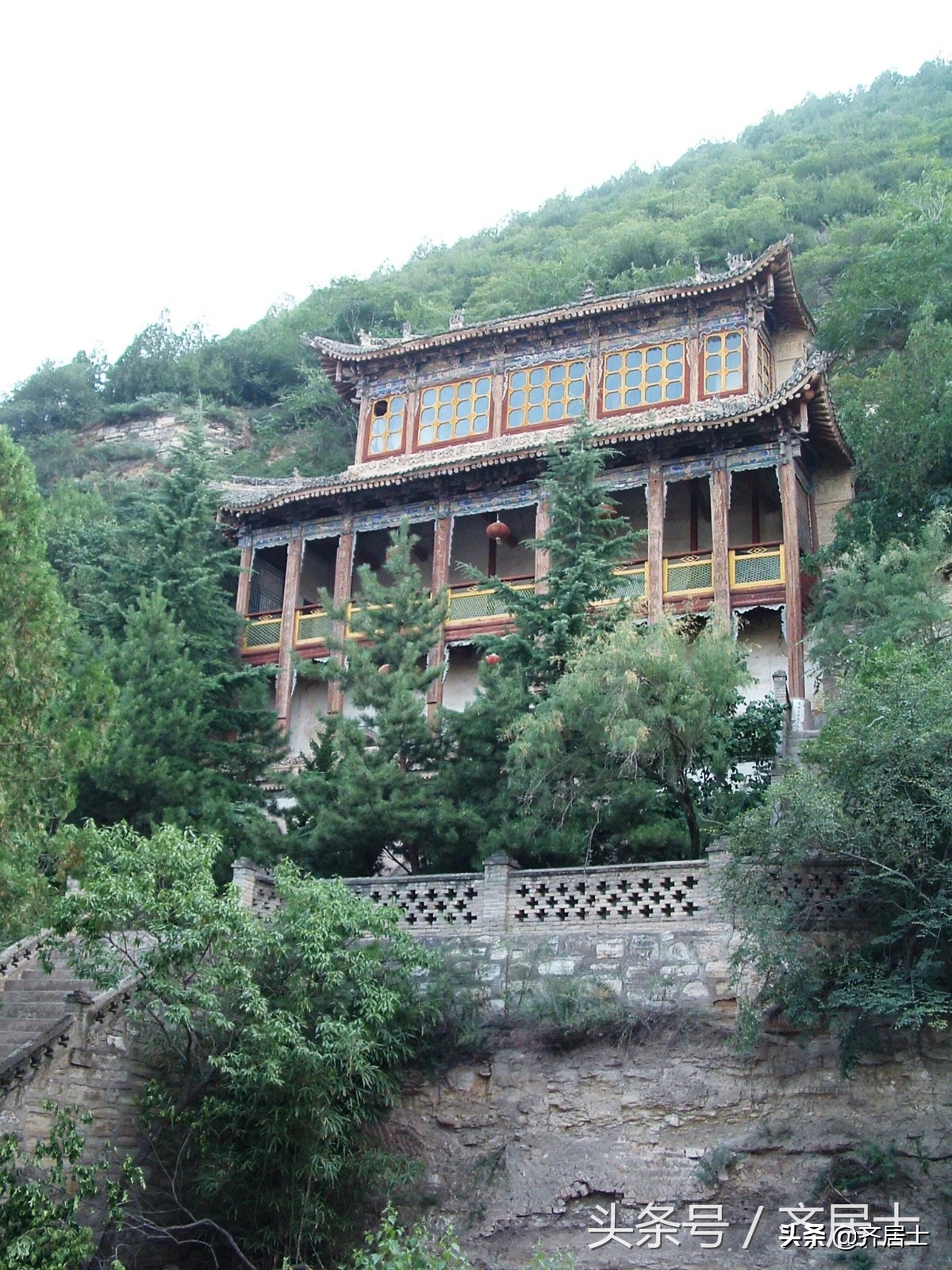 佛教圣地灵台山,名山大川佛道圣地