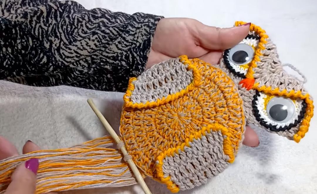 废旧光盘钩针收纳,可以钩什么物件好看又实用