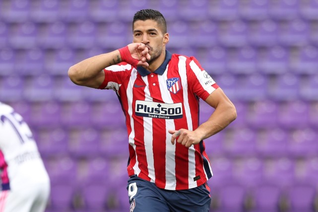 苏亚雷斯马竞对皇马,马竞2-1夺冠