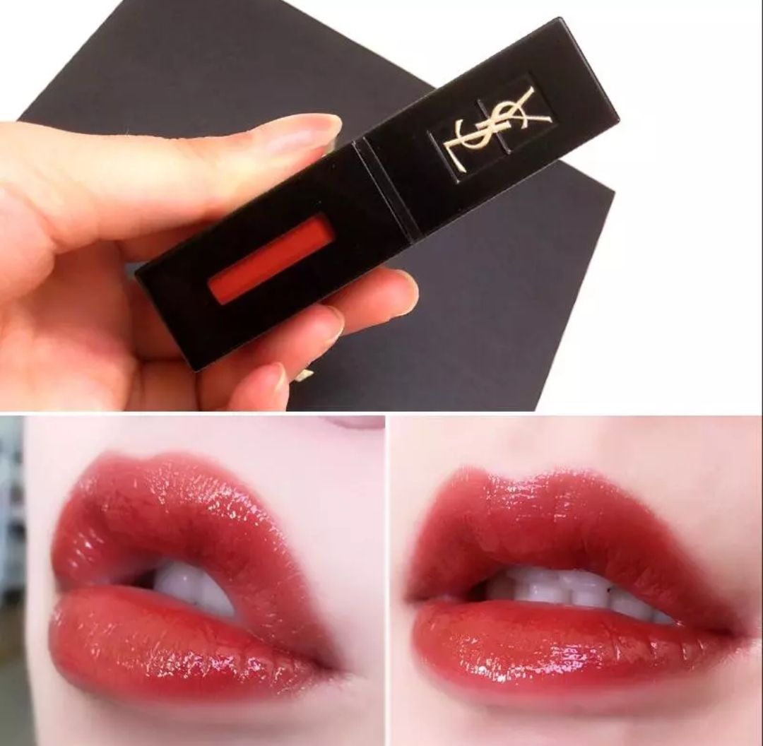 ysl复古正红口红适合黄皮肤吗,ysln610肉桂奶茶