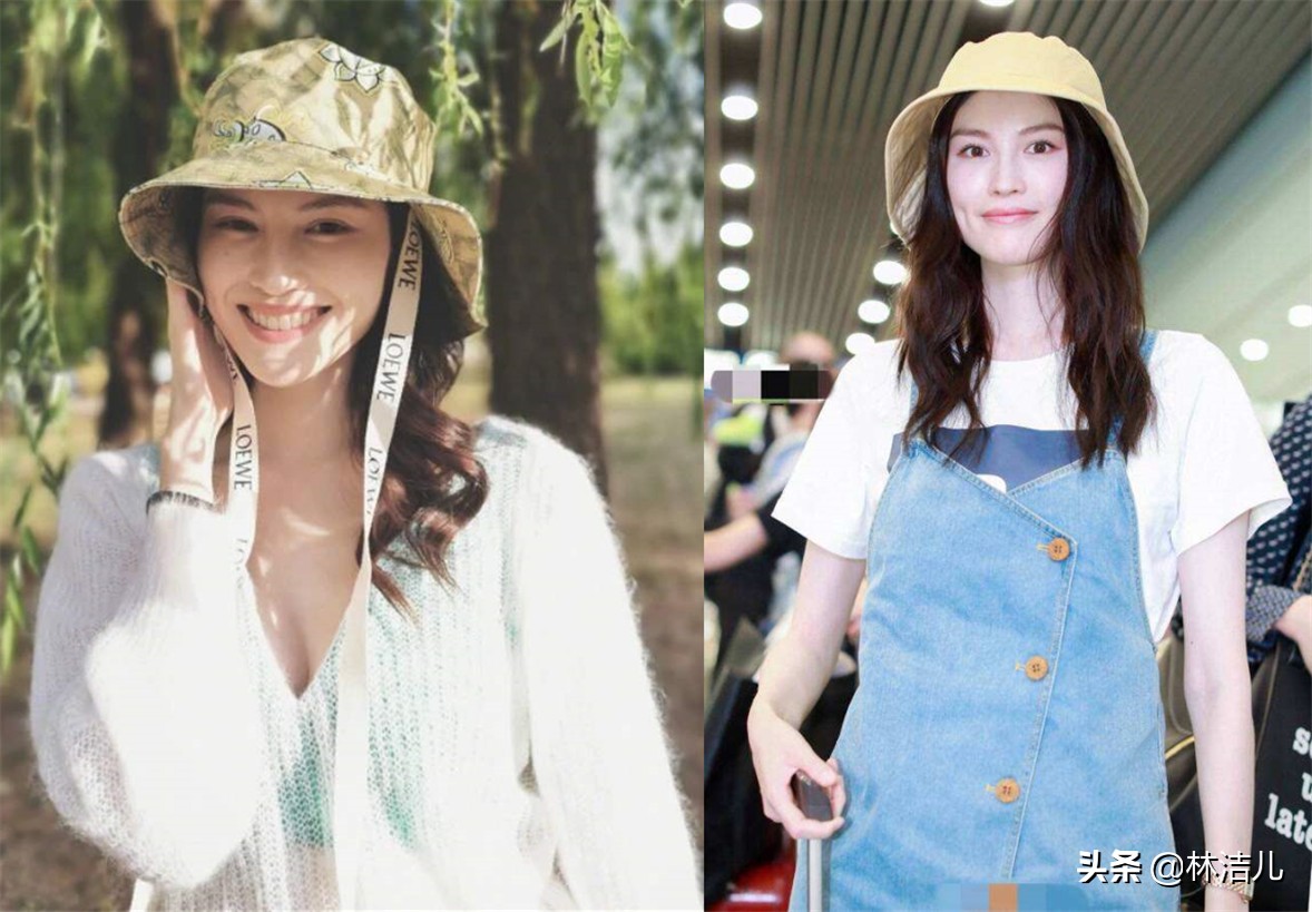 适合赵丽颖脸型的帽子,赵丽颖脸型适合戴的帽子