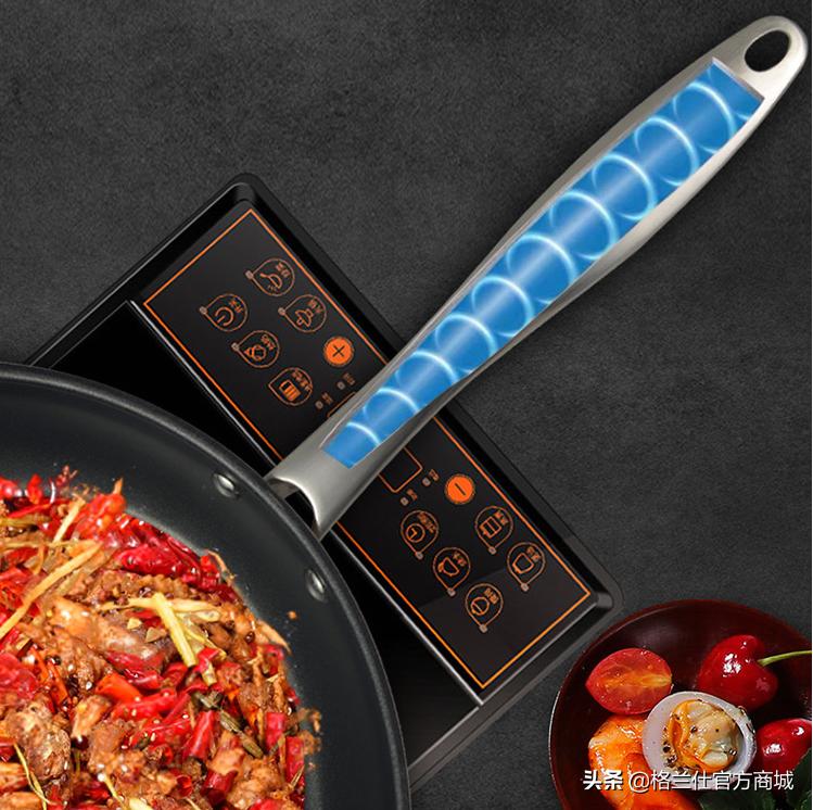 平底煎锅怎么保养不粘,深煎锅烙饼受热均匀不糊底