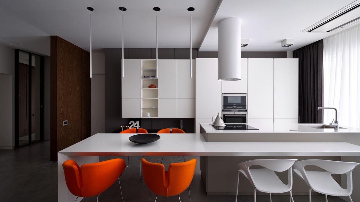 餐厅3个灯具效果图,轻奢餐厅灯饰设计