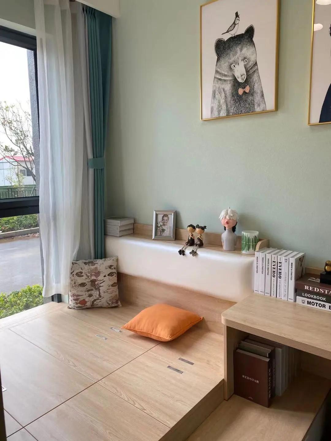 朗萨117㎡雅致新中式3室2厅，榻榻米颜值和实力并存