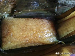 潮州栀粽粿的教程,潮州市凤凰黄栀子粽包法