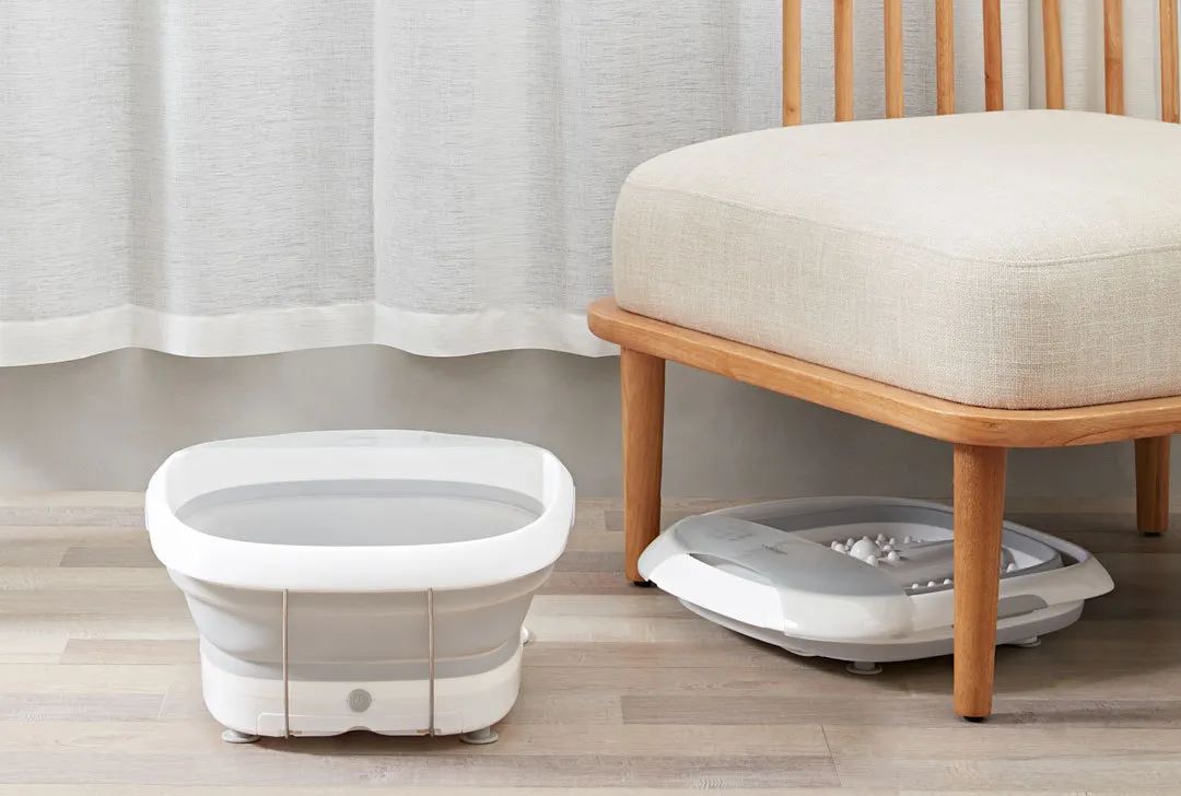 足浴盆自动加热可折叠,可加热折叠足浴盆