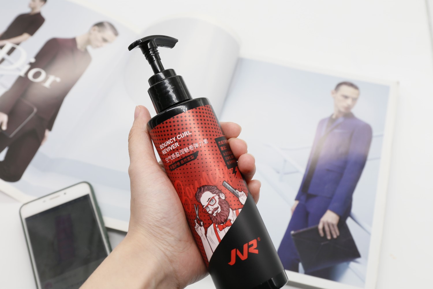 杰威尔持久塑形发泥,杰威尔卷发棒