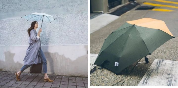 伞小众雨伞,雨伞高颜值ins长柄伞