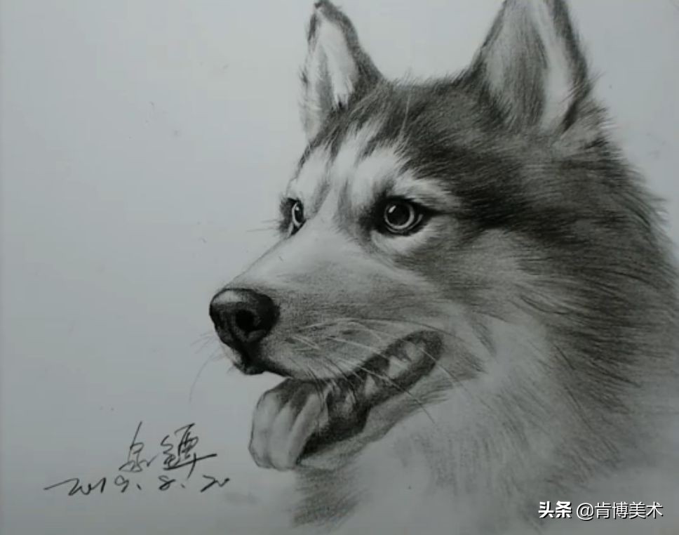 大触学画画,大触画师的简单素描