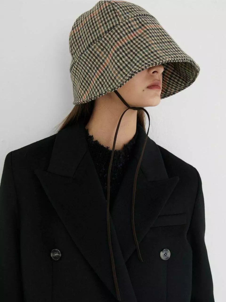 适合秋冬戴的巨显脸小的渔夫帽,渔夫帽戴对不仅时髦还显脸小