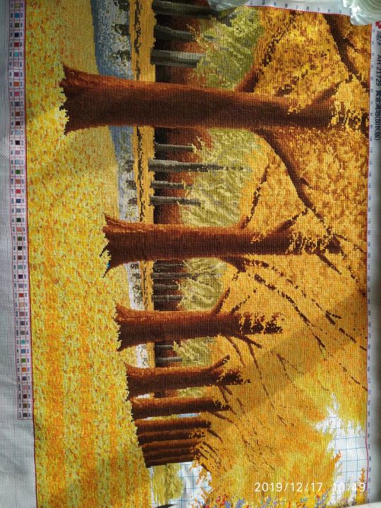 乞巧十字绣,乞巧节布艺作品