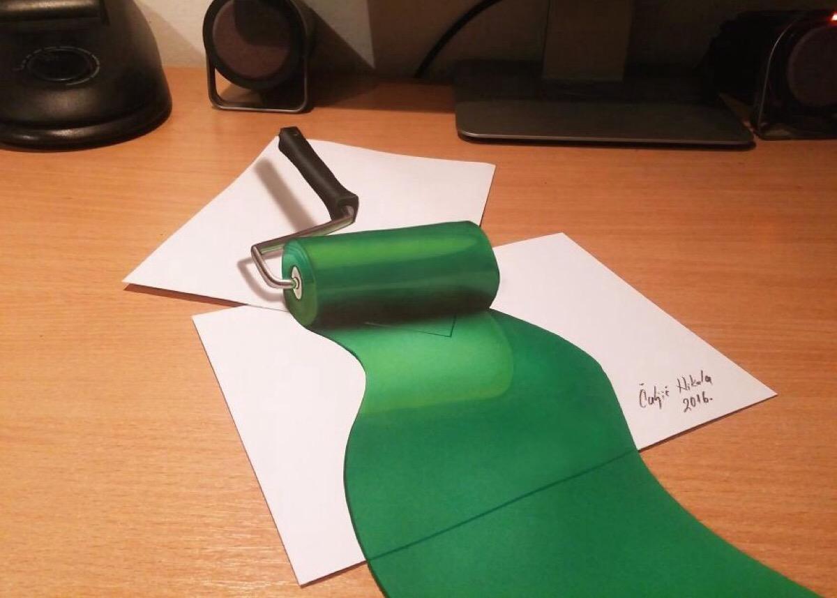 大开眼界,终于知道什么是3D绘画了,太惊喜了