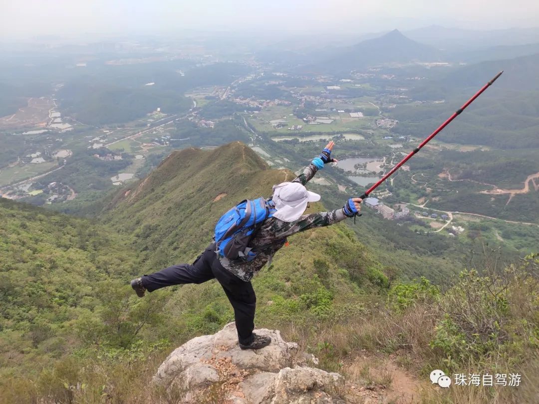 江门鹤山昆仑山徒步路线,鹤山昆仑山徒步行走路线