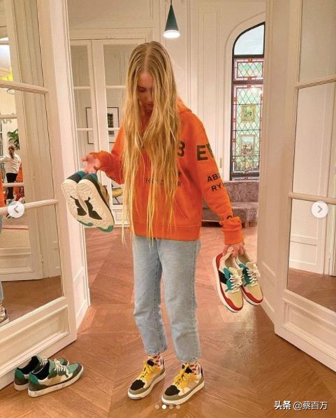 LV少奶19岁长子创业，发布运动鞋，目标：继父的LVMH集团