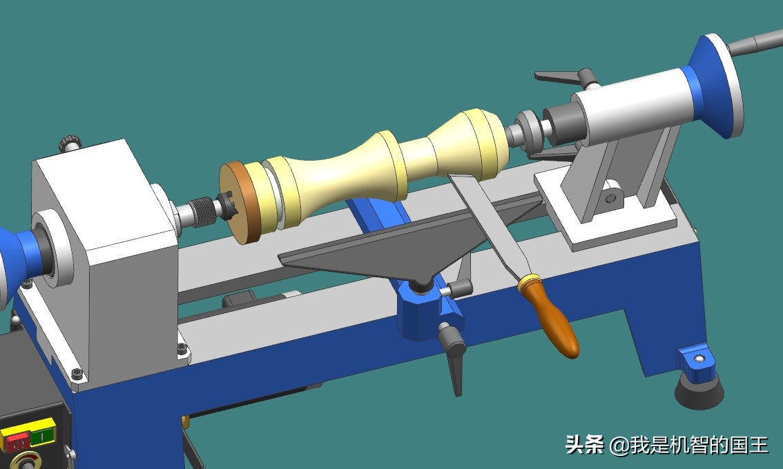 自制木工车床操作视频,木工车床手工操作视频