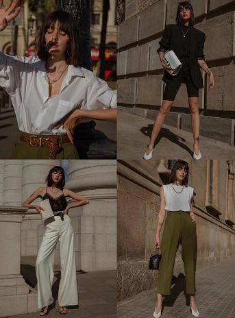 王子文酷飒穿搭,王子文御姐造型