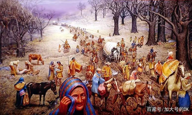 美国对印第安人的残酷历史,印第安人与美国西进运动