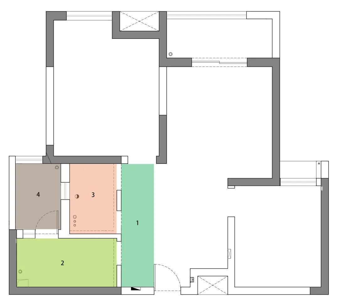 95平北欧风格感受幸福的味道,95平轻奢北欧风格
