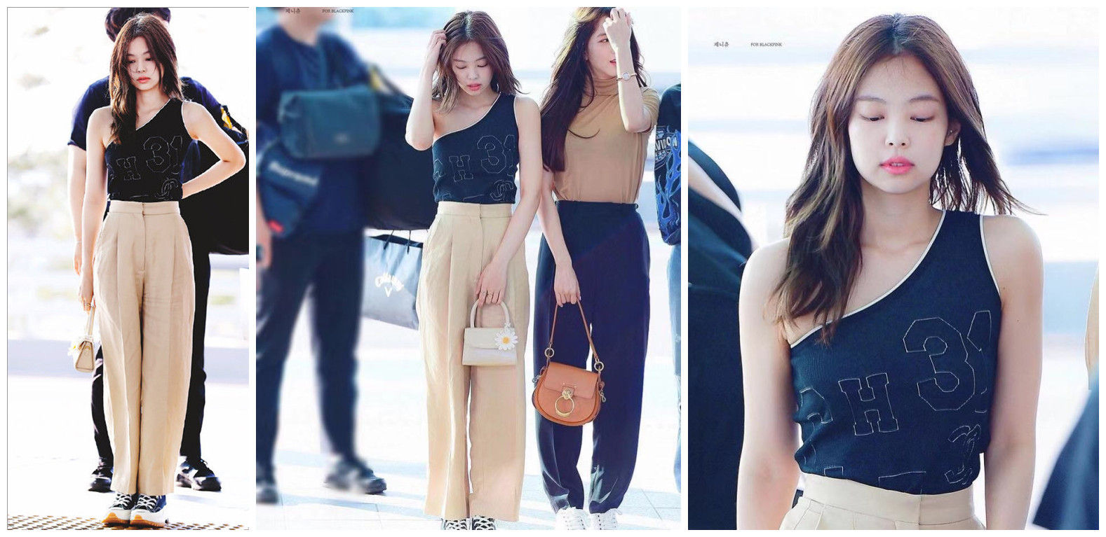 金智妮穿搭妆容,blackpinklovesickgirls金智妮分解