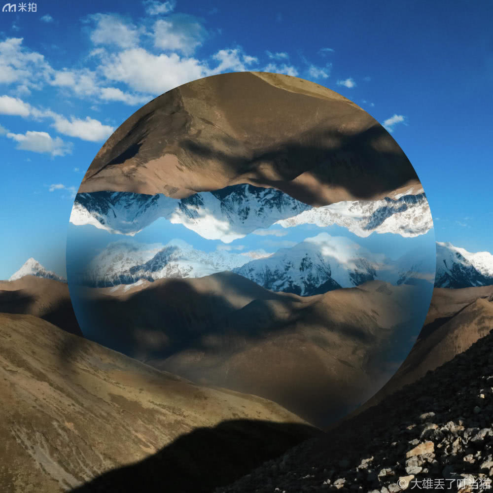 摄影师将几何元素运用到大自然中,大家惊呼“太美了!”