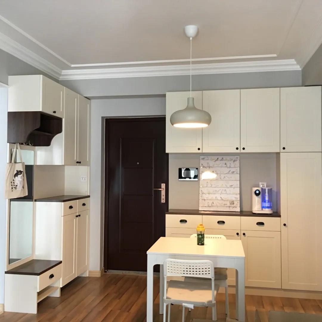 玄关设计50款实用的玄关鞋柜设计,入户玄关鞋柜L型玄关一体设计