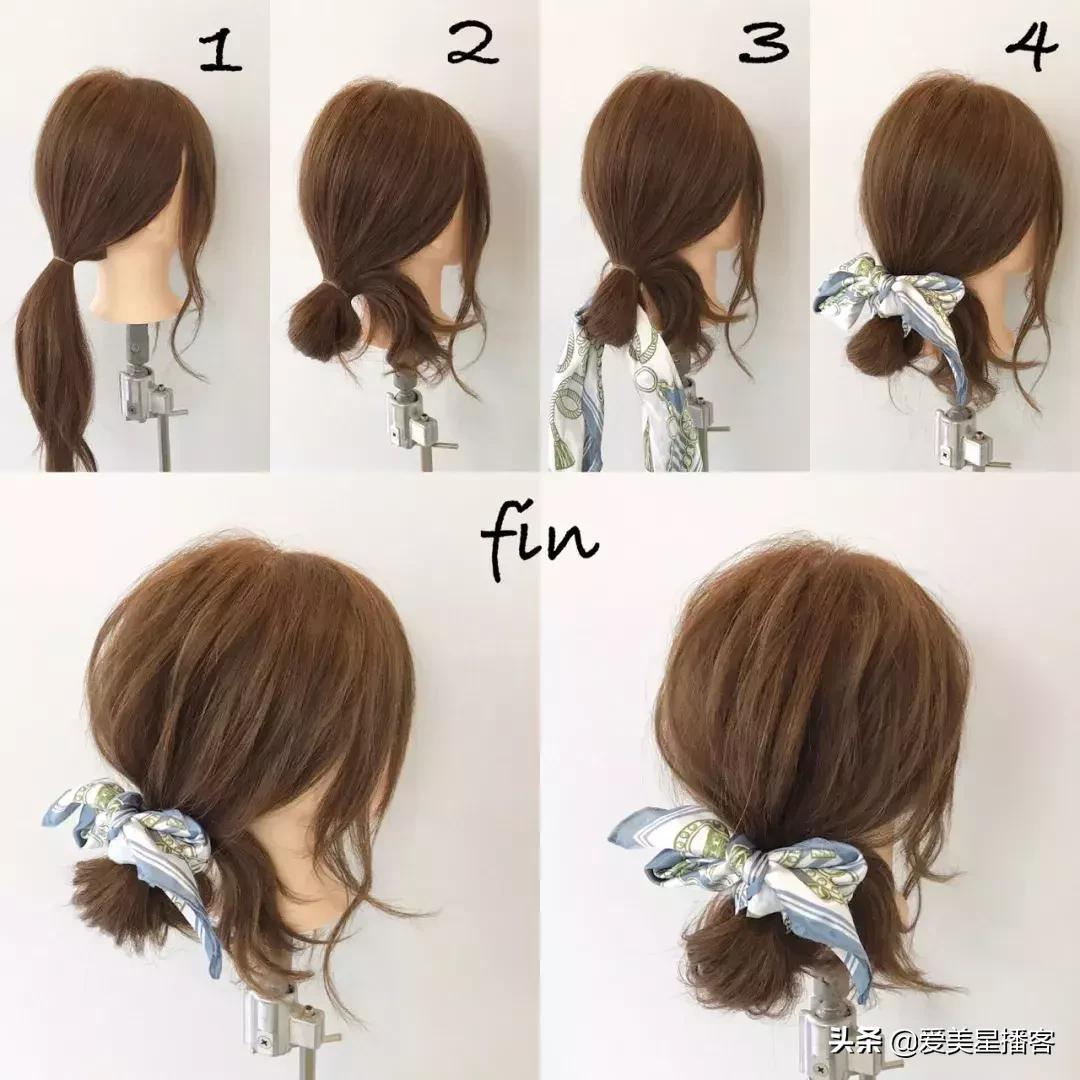 2022最流行的发型发饰,发型发饰100种简约大气